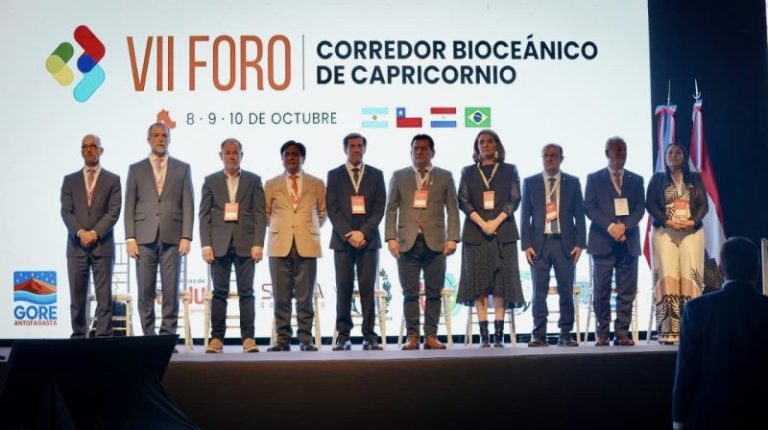 Gobernador de Antofagasta asume presidencia pro tempore del “VII Foro de los Territorios Subnacionales del Corredor Bioceánico de Capricornio”